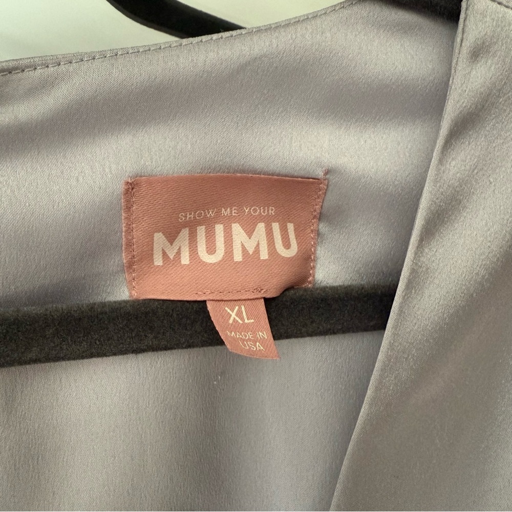 Show Me Your MuMu Silver Maxi Dress - Picture 5 of 16